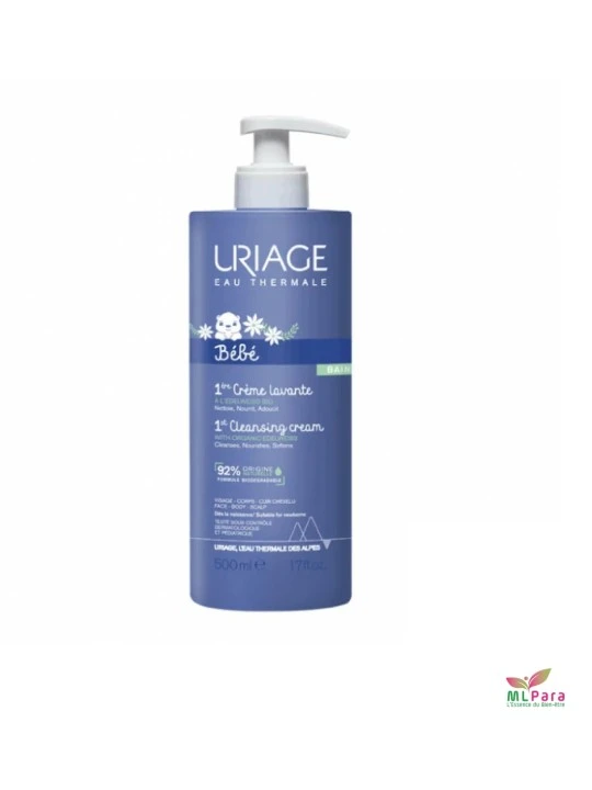 URIAGE bebe 1ère crème lavante surgras moussant 500ml