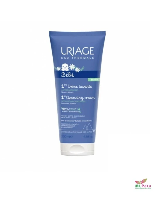 URIAGE bebe 1ère crème lavante surgras moussant 200ml