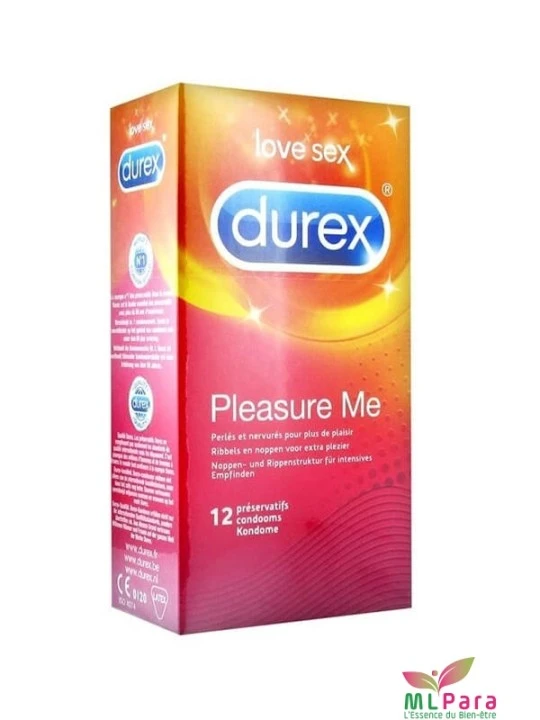 PRESERVATIF DUREX PLEASURE ME BT/12