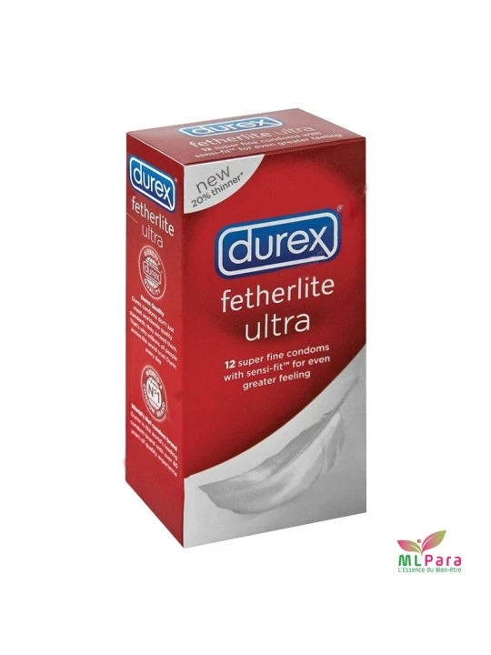 DUREX  PRESERVATIF BT/12 FETHRLITE ULTRA