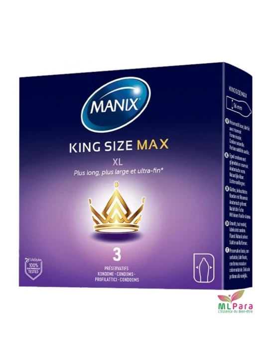 MANIX KING SIZE MAX BT/3