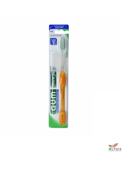 GUM brosse à dents 473 microtip medium