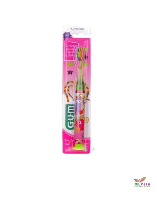 GUM brosse à dents  junior light up medium ref 903