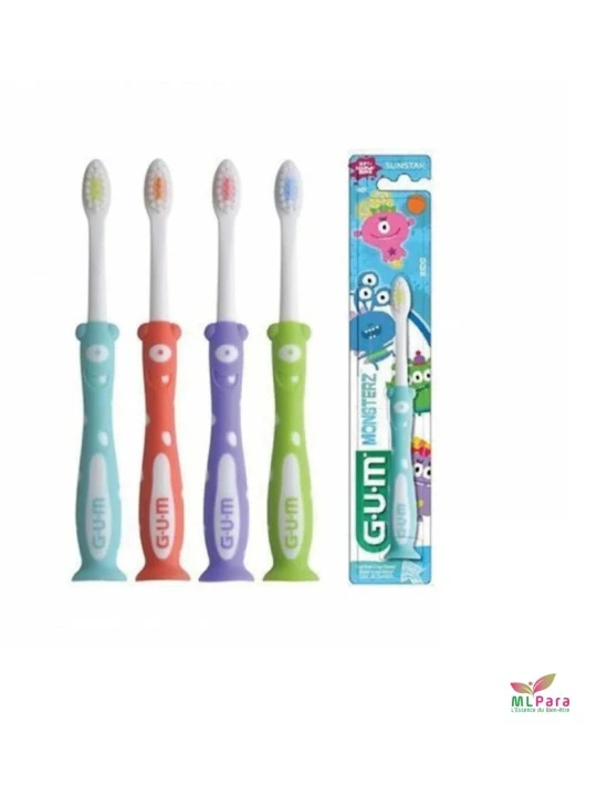 GUM brosse a dent kids monster(3-6) ref 901