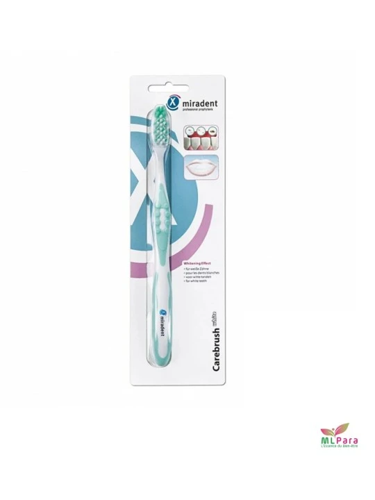 MIRADENT brosse à dent   carebrush  white