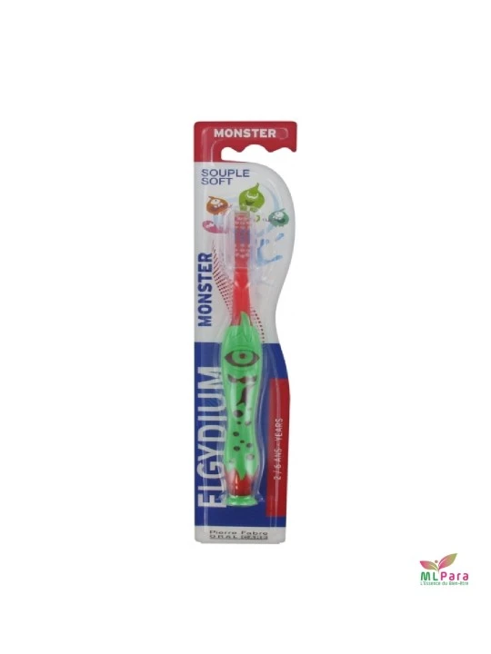 ELGYDIUM brosse a dents kids monster 2-6 ans