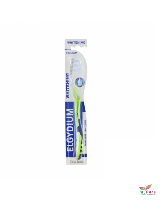 ELGYDIUM  brosse a dents blancheur medium