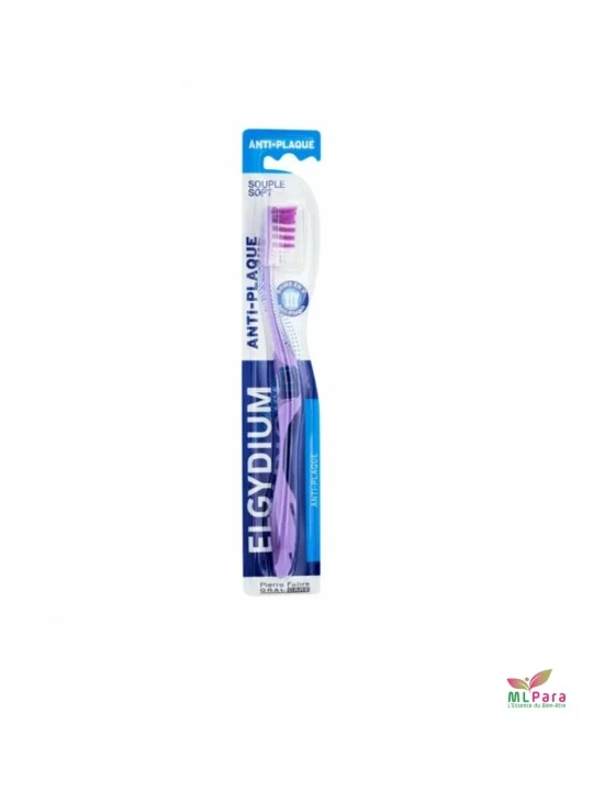 ELGYDIUM brosse a dents antiplaque souple