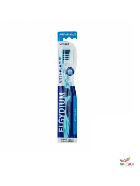 ELGYDIUM brosse a dents antiplaque medium