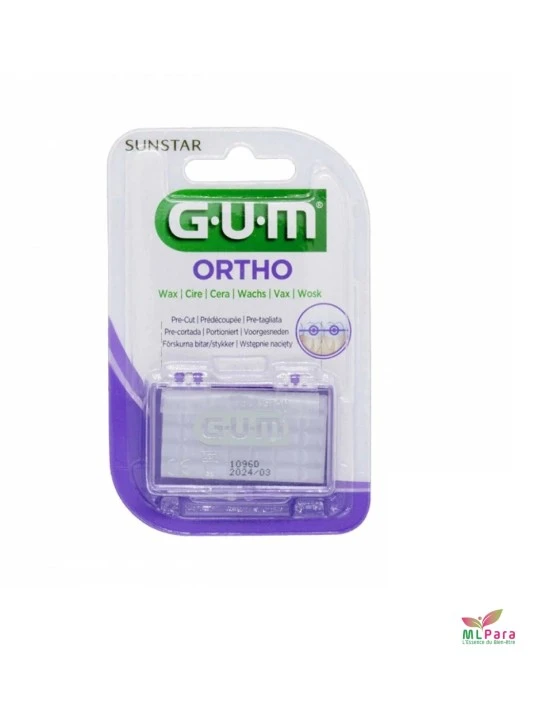 GUM ortho cire dentaire menthole 724