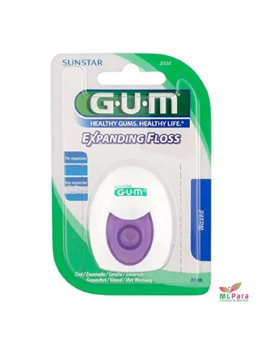 GUM fil dentaire expanding floss 2030