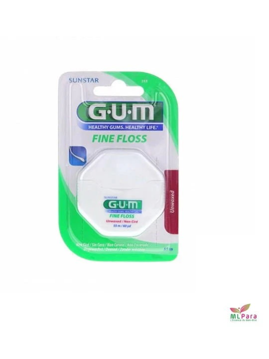 GUM fil dentaire non cire 54,8m 555