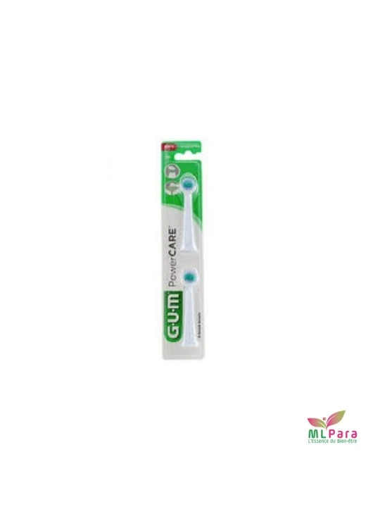 GUM têtes de brosse 4210 power care rechargable