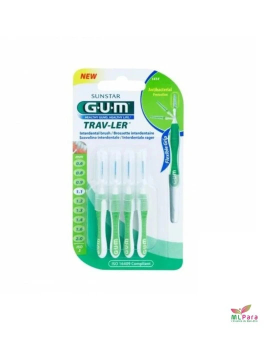 GUM brossettes  trav-ler1414 ultr fine cylind vert