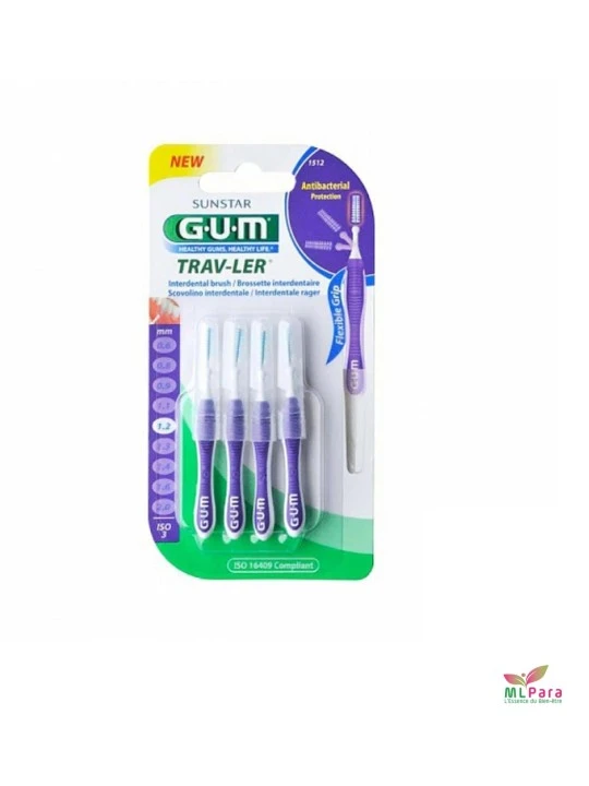 GUM brossettes  trav-ler 1512 extr fine mauve