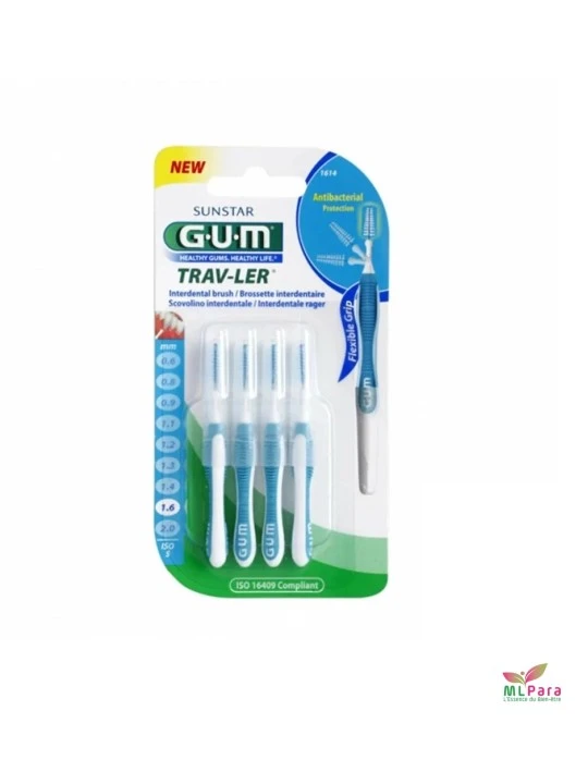 GUM  brossettes trav-ler 1614