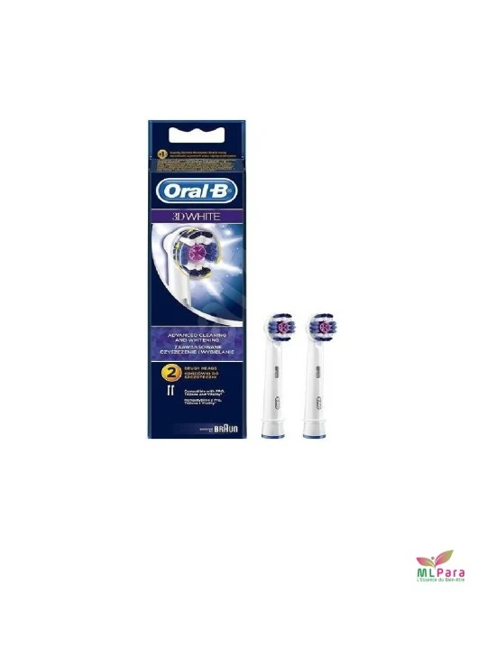 ORAL-B recharge brossette 3d white   eb18-2