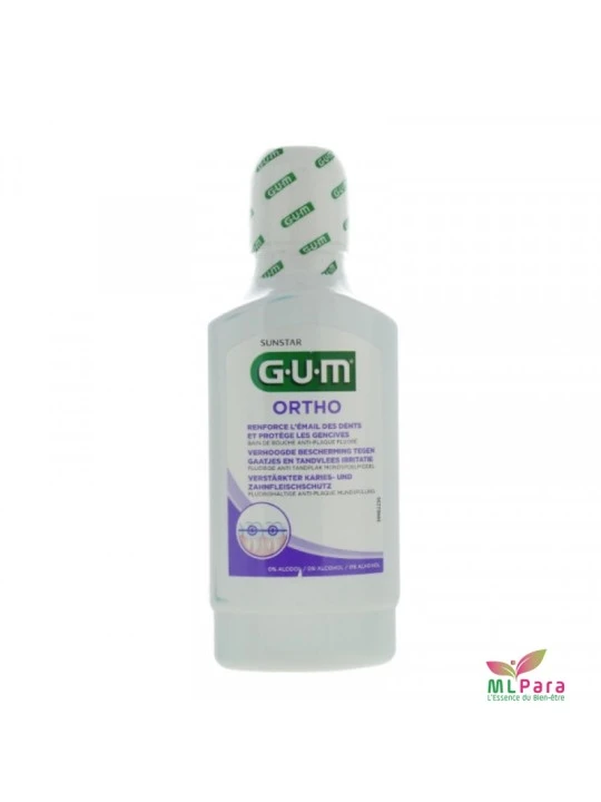 GUM  Bain de Bouche ORTHO 300ML / 3090