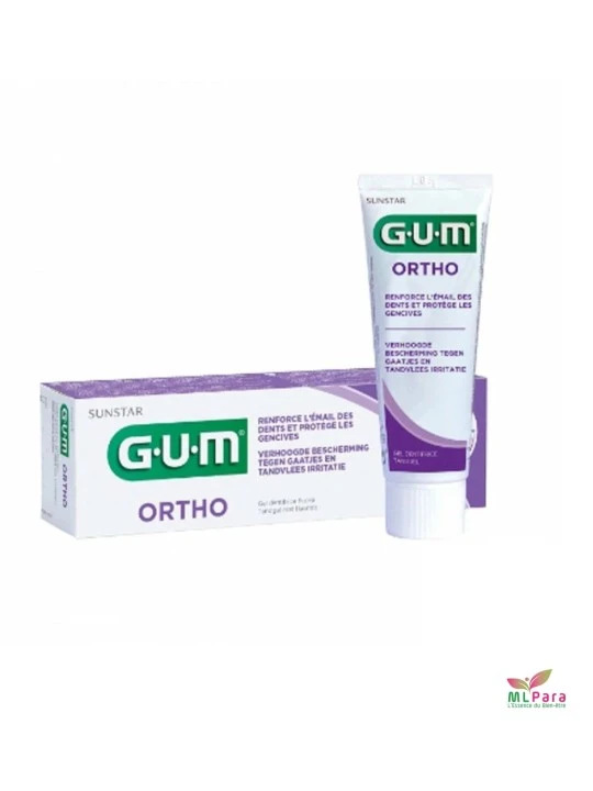 GUM ortho gel dentifrice 75ml