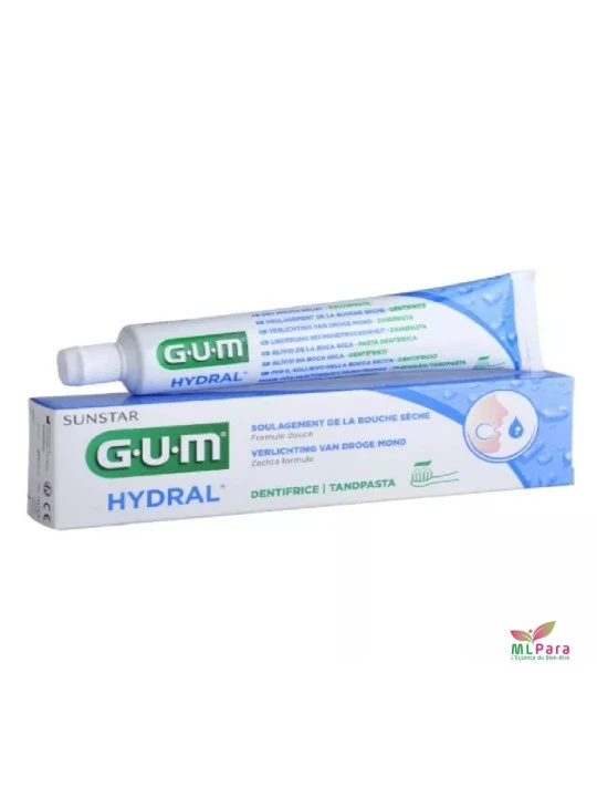 GUM hydral dentifrice bouche seche 75 ml