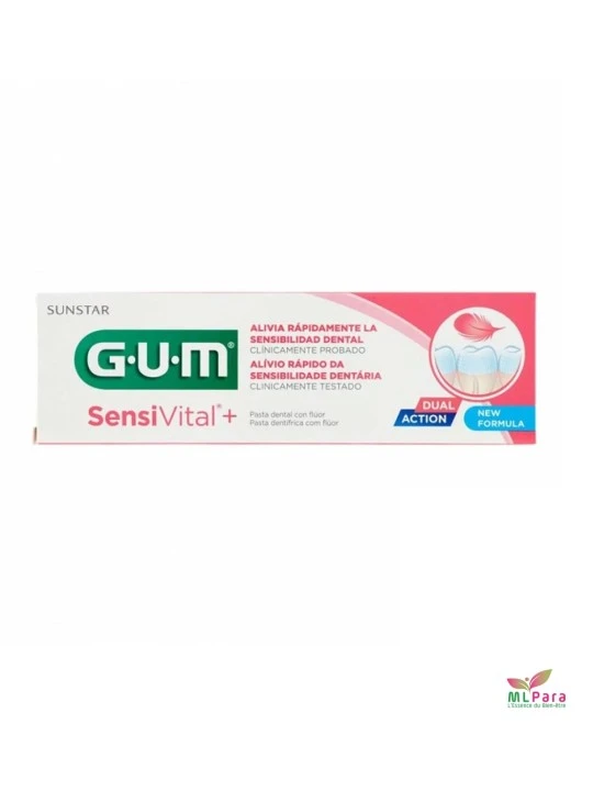 GUM sensivital+ dentifrice 75ml