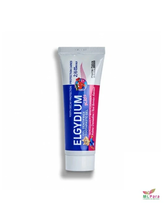 ELGYDIUM kids dentifrice grenadine 50ml