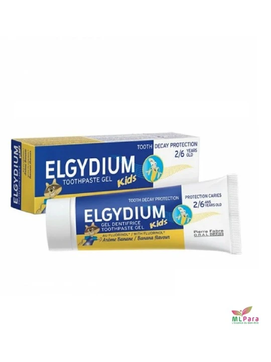 ELGYDIUM kids dentifrice banane 50ml 2/6 ans