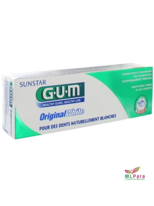 GUM DENTIFRICE ORIGINAL WHITE 75ML