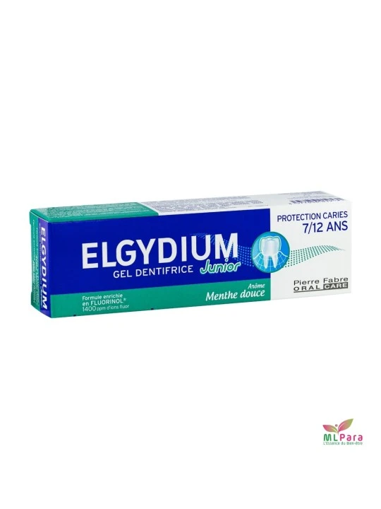 ELGYDIUM Dentifrice   JUNIOR MENTHE DOUCE