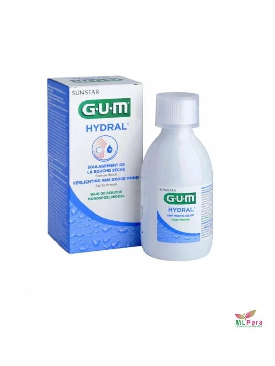 GUM hydral bain de bouche bouche seche 300 ml