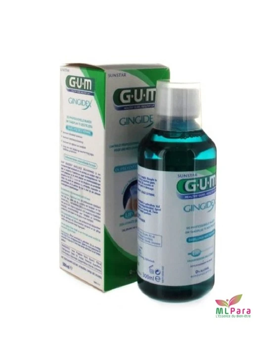 GUM bain de bouche gingidex 300ml 1704