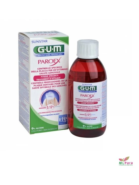 GUM bain de bouche paroex 300.ml 1784