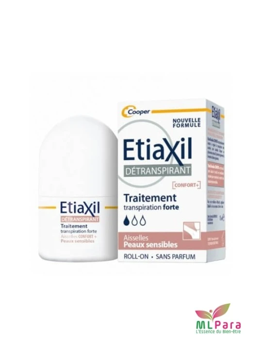 ETIAXIL ROLL-ON CONFORT+ DETRANSPIRANT AISSELLES PEAUX SENSIBLES 15ML