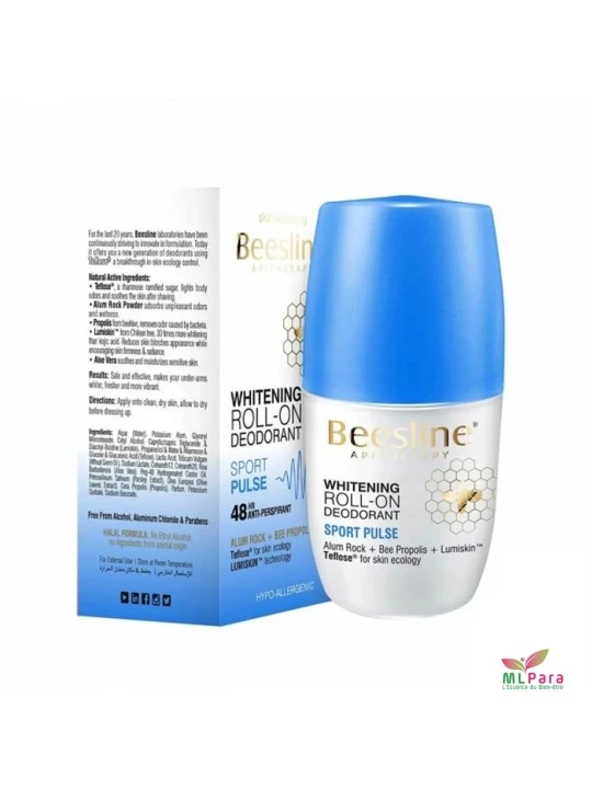 BEESLINE Deodorant Eclaircissant Sport Pulse Roll-On