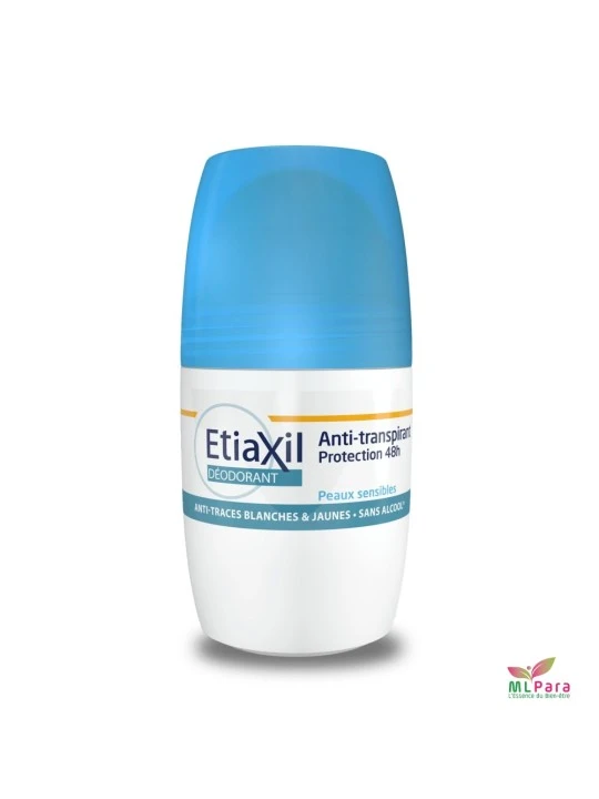 Etiaxil anti-transpiration Protection 48h pour les aisselles peaux sensibles 50ml