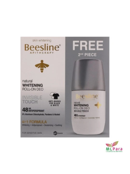 BEESLINE DEO ECLAIRCISSANT INVISIBLE 50ML X2 (2éme gr)