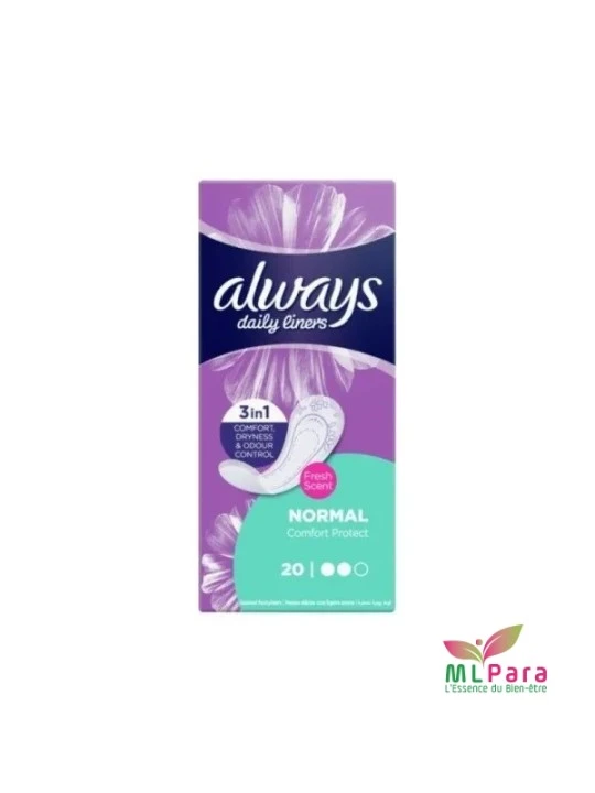 ALWAYS PROTEG SLIP NORMAL FRESH 20PIECES