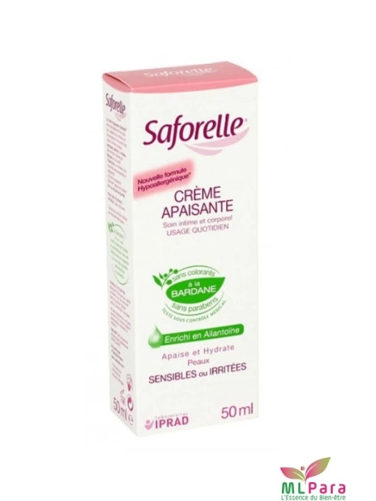 Crème apaisante peaux sensibles et irrités 50 ml -saforelle