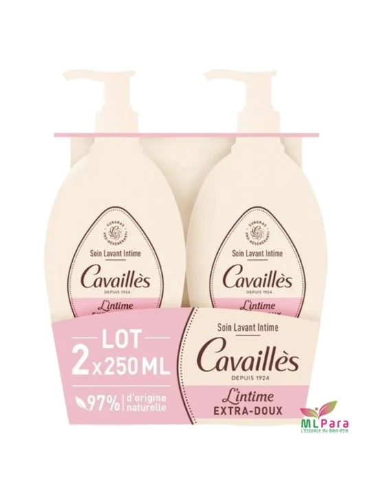 Rogé Cavaillès Soin Lavant Intime Extra-Doux Lot de 2 x 250 ml