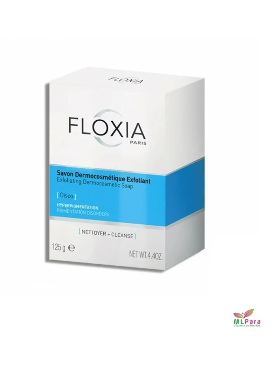 FLOXIA savon dermocosmétique exfoliant eclaircissant125 GR