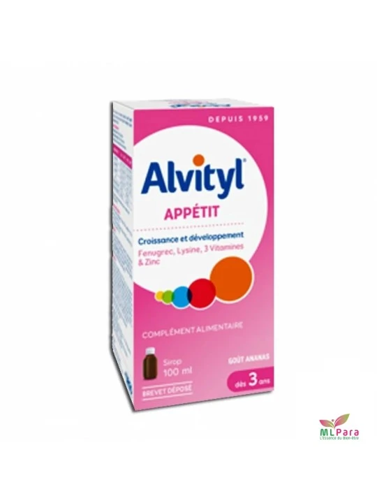 ALVITYL APPETIT SIROP ENFANTS 100ML