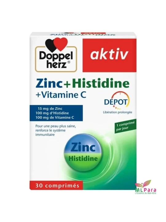 AKTIV ZINC + HISTIDINE + VITAMINE C 30 COMPRIMES