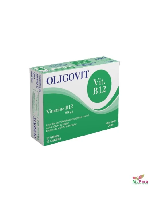 VITAL oligovit vitamine b12 bt/15 gélules