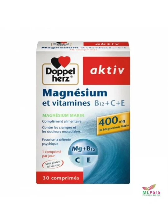 AKTIV MAGNESIUM ET VITAMINES 30 COMPRIMES