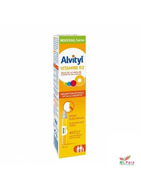 ALVITYL Vitamine D3 Spray Sublingual 10ML