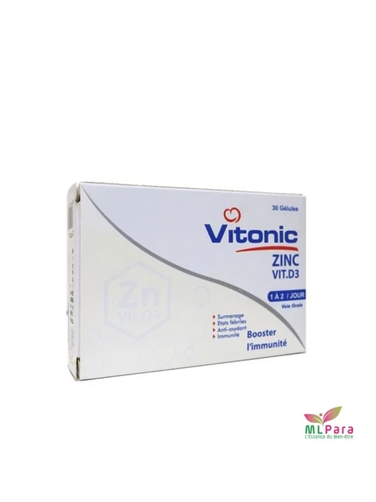 VITONIC ZINC VIT.D3 BT/30