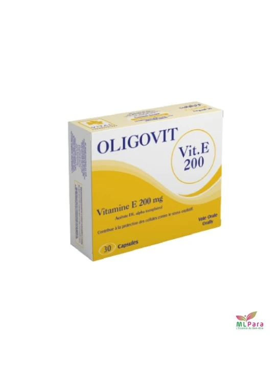 VITAL oligovit vitamine e 200 30 gélules