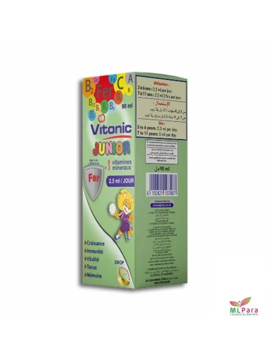 VITONIC JUNIOR GOUTTES BUVABLES 90 ML