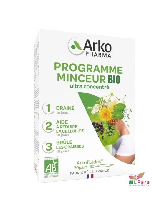 ARKOPHARMA PROGRAMME MINCEUR BIO 30 AMPOULES