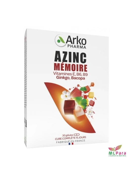 ARKOPHARMA AZINC MEMOIRE 30 GELULES